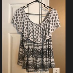 Joe Boxer off the shoulder Top